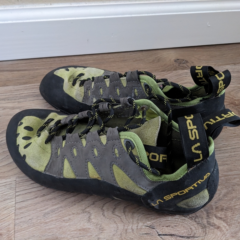 La Sportiva rock climbing shoes